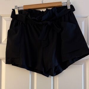 Athleta High Waist Black Women's Shorts